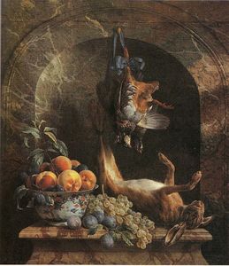 Still life with fruit and