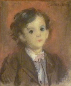 Portrait of Edmond, son of the artist