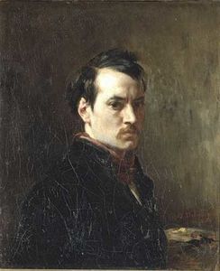 Portrait of the artist.