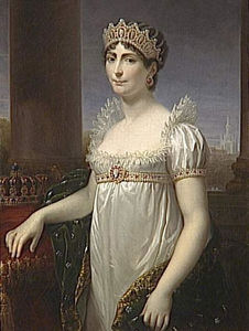 肖像DE L Impératrice约瑟芬（1763年至1814年），恩服饰德赖因意大利广场