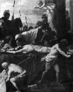 Martyrdom of St. Erasmus.