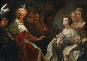 Esther vor König Ahasveros