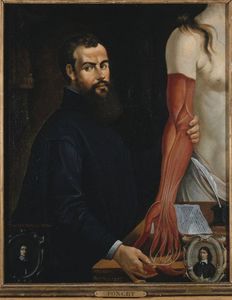 A posthumous portrait of Andreas Vesalius