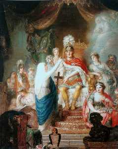 Apoteosis todaclasede  Príncipe  Augusto  Fernando  todaclasede  Prusia