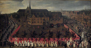 The Archduke Albert and Isabella in the Virgin Procession on the Sablon in Brussels