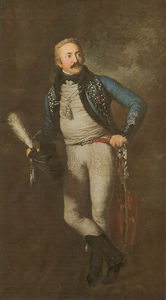 Retrato Johann Adolf von Thielmann Freiherr
