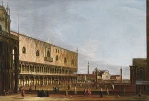 A view of the piazzetta from piazza san marco