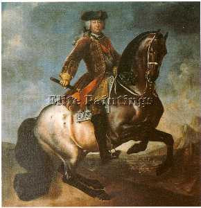 Equestrian portrait of Karl Alexander of Württemberg