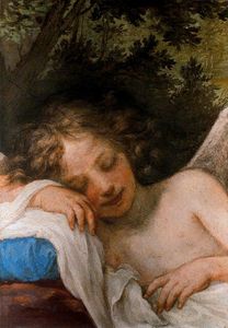 Amor dormido, frais, Palazzo Pitti
