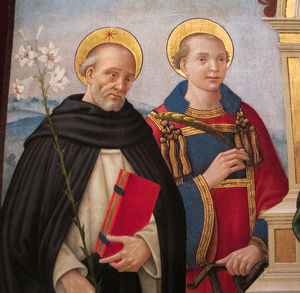 Sebastiano Mainardi, Virgen y el Niño con los Santos
