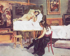 En el Estudio (1905)