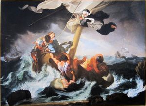 Sainte Catherine Thomas saves a ship sinking