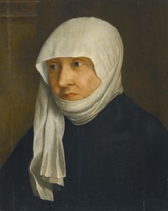 Retrato de una dama, piensa que es Sabina de Baviera