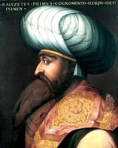 Ritratto di Bayezid I.