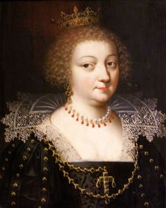Portrait of Anne of Austria.