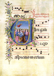 ascension antiphonary Constructions 148 f