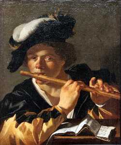 la flauta jugador