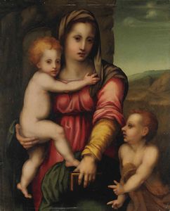Madonna col bambino e san giovannino