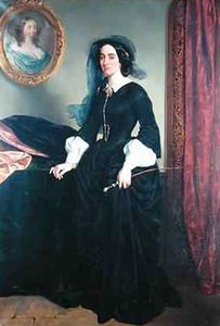 Portrait of Marie Deveria