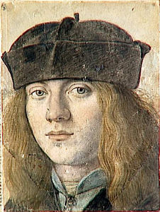 Purported self-portrait of Francesco Melzi