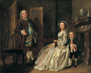 Grosvenor Bedford et sa famille