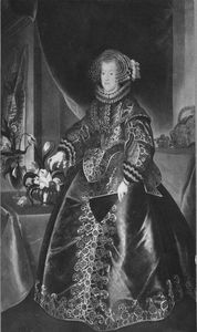 Porträt von Maria Anna von Spanien.