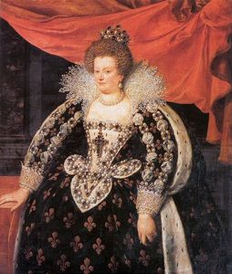 Portrait of Marie de Médici, Queen of France