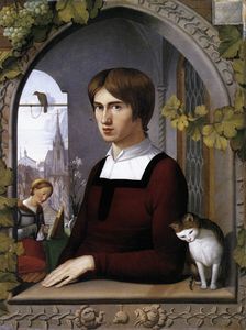 Porträt des Malers Franz Pforr