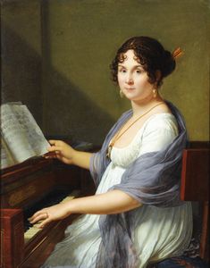 Porträt von Louis-François Bertin Damen und Herren
