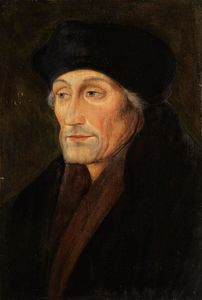 Porträt von Erasmus von Rotterdam