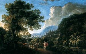 Landscape with St George
