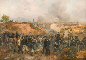 La toma de Palestro de 30 de mayo, (1859)