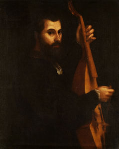 Portrait of a musician