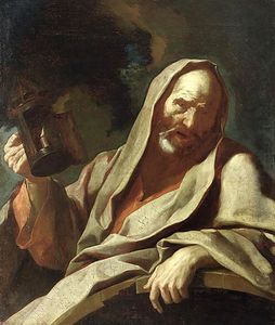 Diogenes with his Lantern