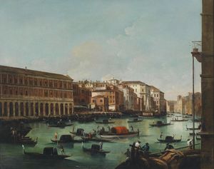 Venecia Canal Grande mit Nuevas Fábricas