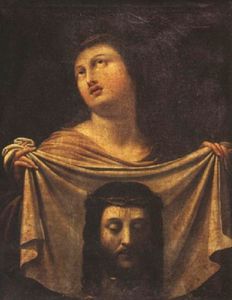 St. Veronica wearing the veil