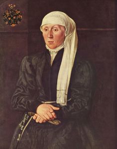 Portrait of woman Tucher