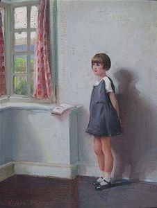 A young girl