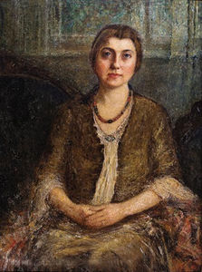 Portrait of a Young Woman Seated in an Interior, New Orleans