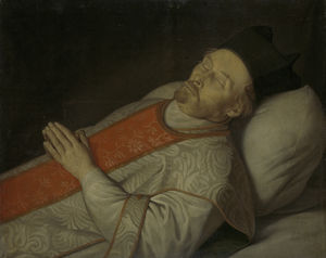 Licentiate in theology at Utrecht, on his deathbed.
