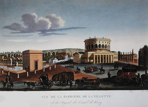 The Barriere de la Villette, c.1815 - (20)