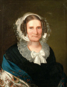 Woman Adorned with Lace