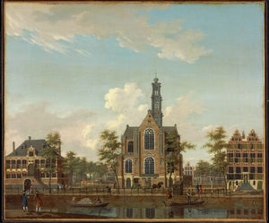 Iglesia Wester en el Keizersgracht, Ámsterdam
