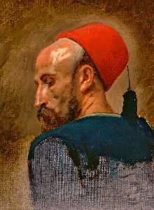 Head of an Arab in a Fez