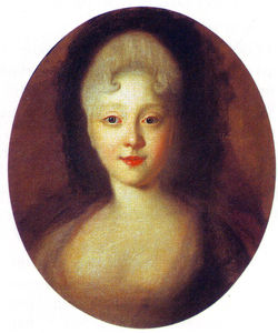 ロシアのエリザベスの肖像