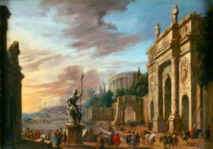 Seaport and Triumphal Arch