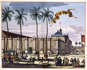 City hall of Batavia in (1682)