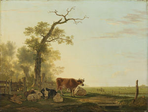 Pastureland with cattle