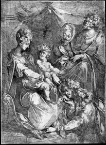 que la Virgen y el Niño con la Magdalena y Santa Ana