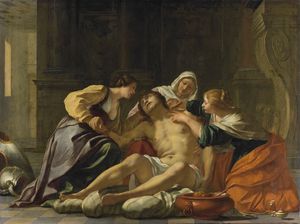 San Sebastiano curato da Irene ei suoi aiutanti